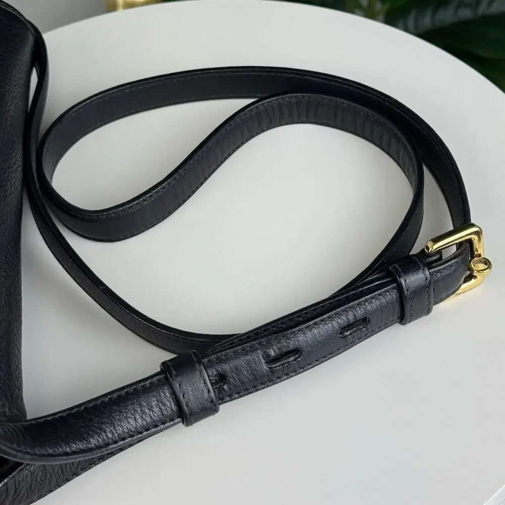 💎✨ Authentic LOEWE Heritage Shoulder Bag Black - Picture 8 of 9